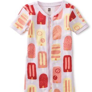 NEW Tea Collection Baby Girl Popsicle Pajamas Size 9-12mos (NWT)